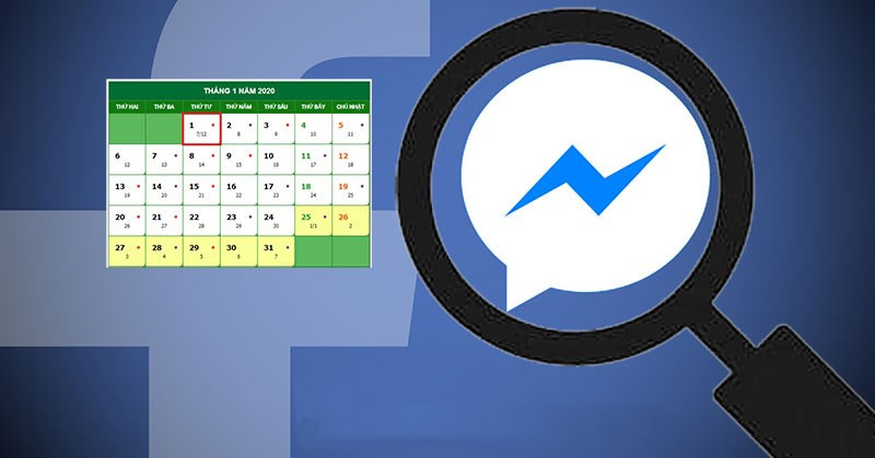 Cách tìm tin nhắn Messenger cũ theo ngày
