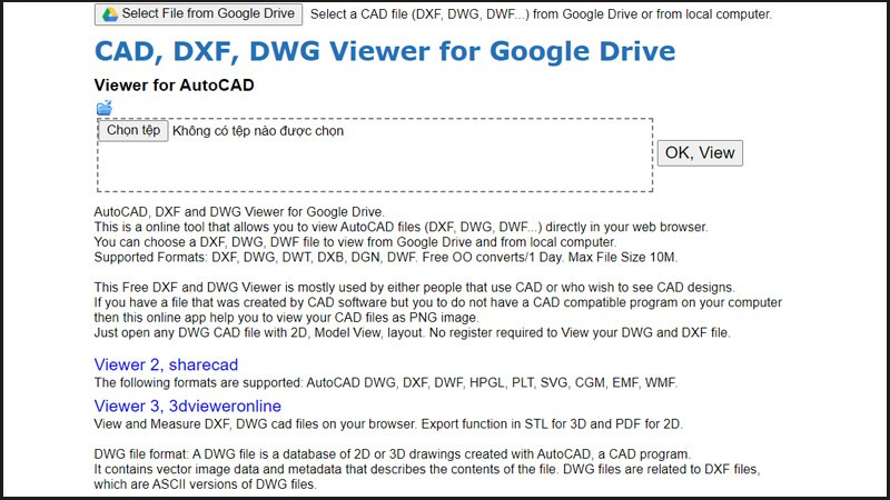 Top 6 Website Xem File DWG Online Miễn Phí, Không Cần Phần Mềm