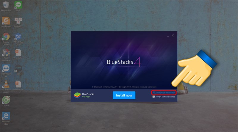 Cập nhật Bluestacks