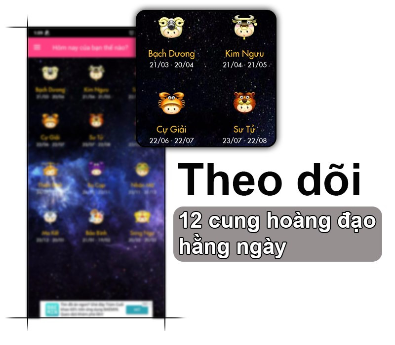 Cập nhật c&aacute;c th&ocirc;ng tin về 12 cung ho&agrave;ng đạo tại Been Love Memory