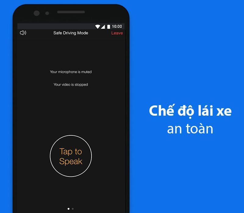 Chế độ lái xe an toàn trên Zoom