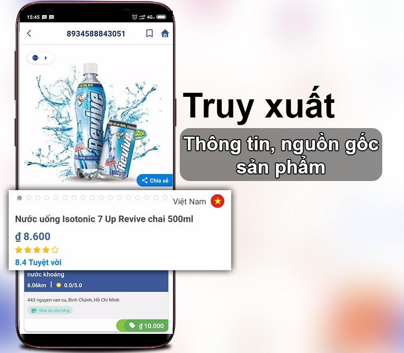 Check và truy xuất thông tin, nguồn gốc sản phẩm