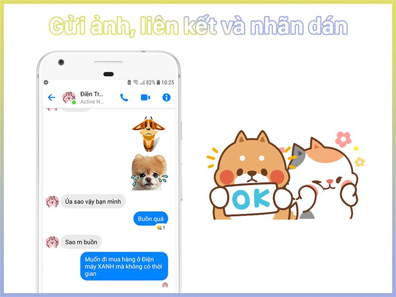 Chia sẻ đa phương tiện và biểu cảm