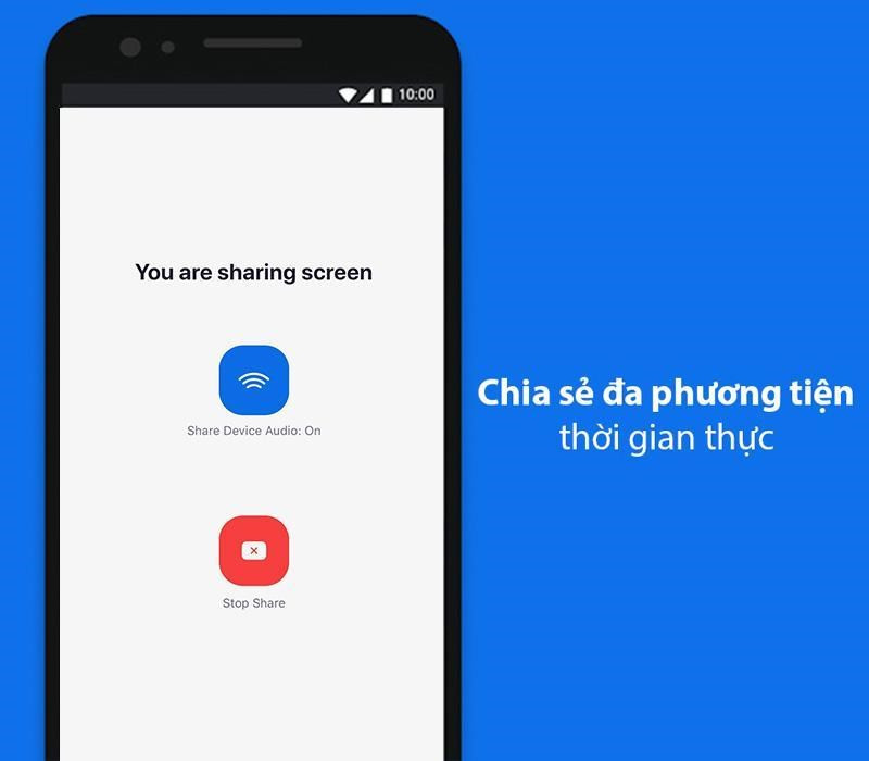 Chia sẻ màn hình và gửi tin nhắn trên Zoom