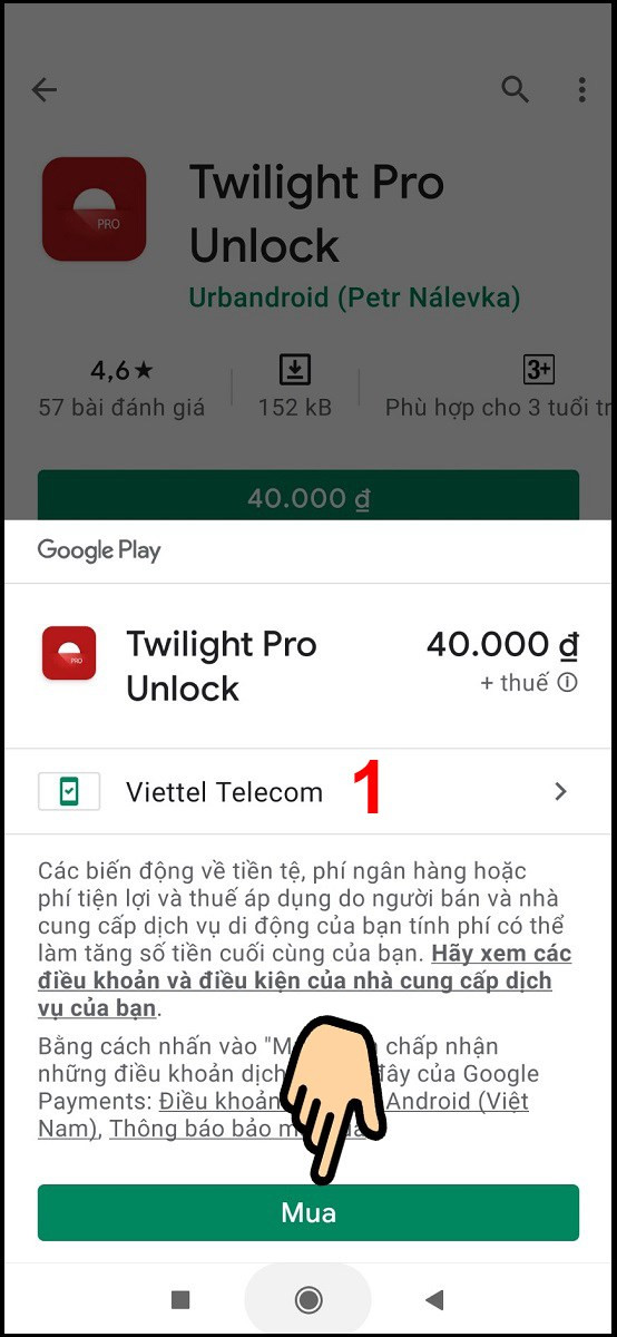 Chọn Viettel Telecom và Mua