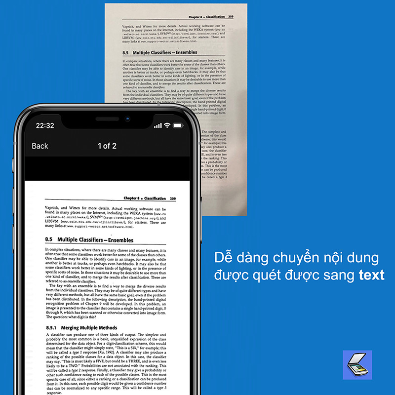 Chuyển đổi văn bản từ ảnh scan sang text