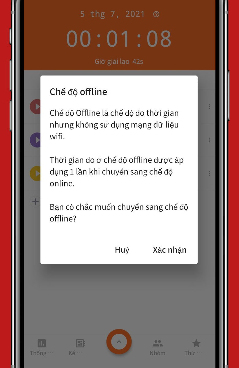 C&agrave;i đặt chế độ sử dụng Offline