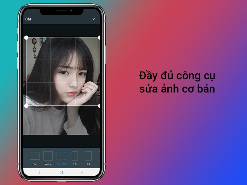 Công cụ chỉnh sửa ảnh cơ bản đầy đủ