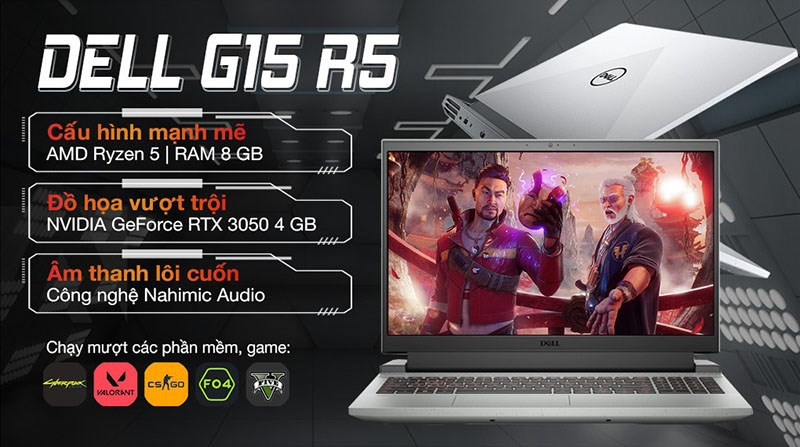 Top 6 Laptop Dell RTX 3050 Chiến Game Mượt Mà, Đồ Họa Cực Đỉnh