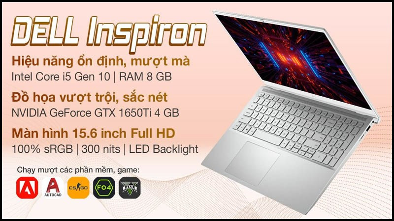 Dell Inspiron 7501 i5 10300H (N5I5012W)