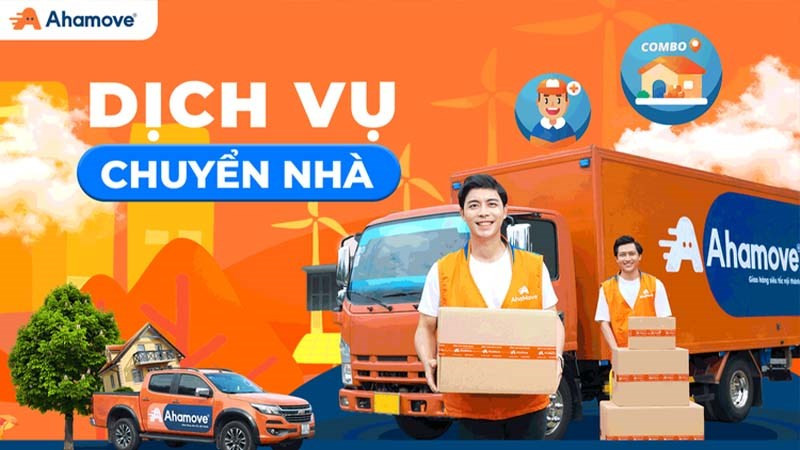 Dịch vụ bốc xếp của Ahamove