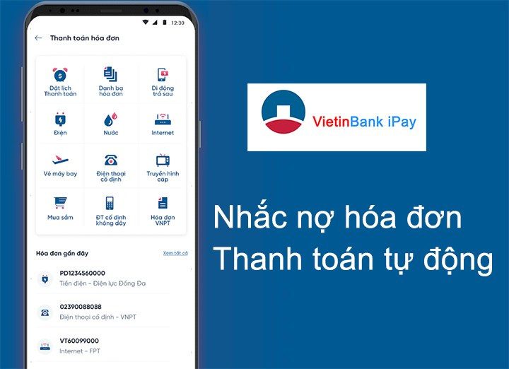 Dịch vụ nhắc nợ h&oacute;a đơn v&agrave; thanh to&aacute;n tự động v&ocirc; c&ugrave;ng tiện lợi