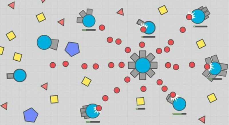 Cẩm nang Diep.io: Từ newbie đến cao thủ xe tăng