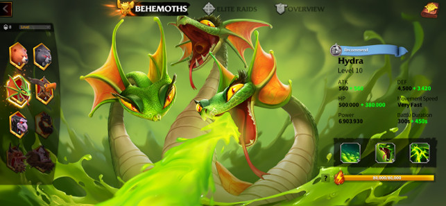 Đồ họa Call of Dragons