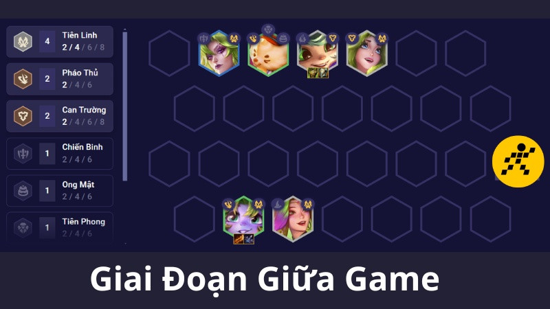 ĐỘI HÌNH Kalista Tiên Linh giữa game