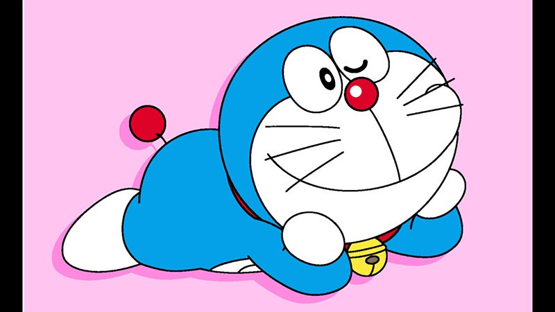 Doraemon chuẩn bị được cắt thành hình tròn