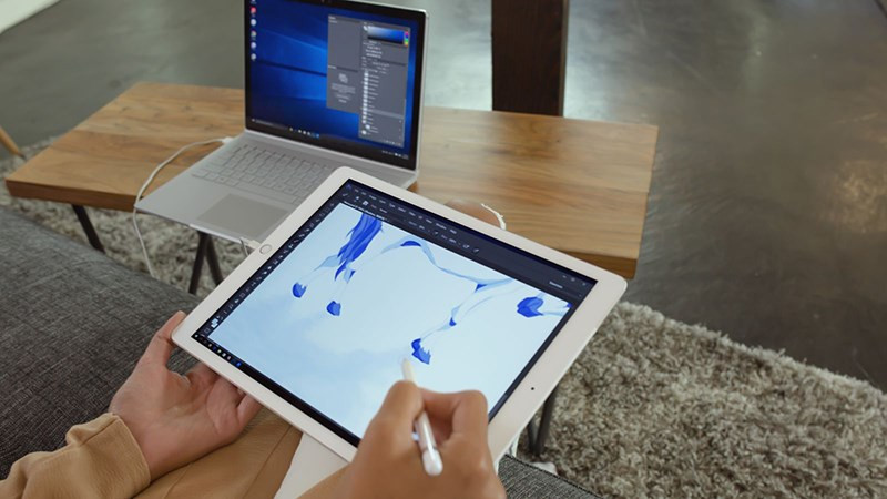 Duet Display biến iPad thành bảng vẽ đồ họa