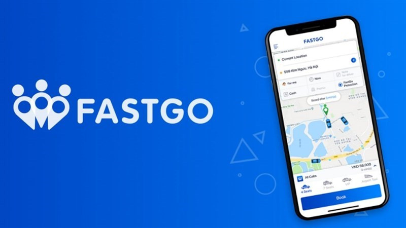 FastGo - Ứng dụng đặt xe Taxi giá tốt