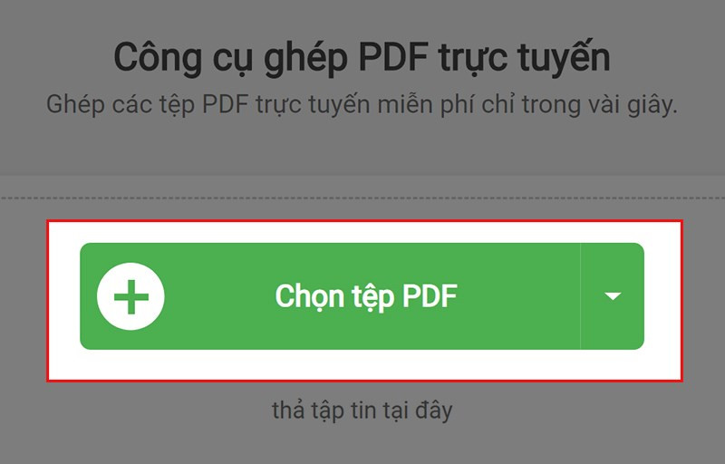 Giao diện PDF Converter