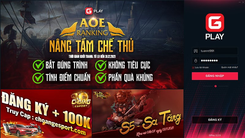 Giao diện thân thiện