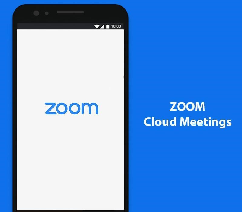 Giao diện ứng dụng Zoom Cloud Meetings