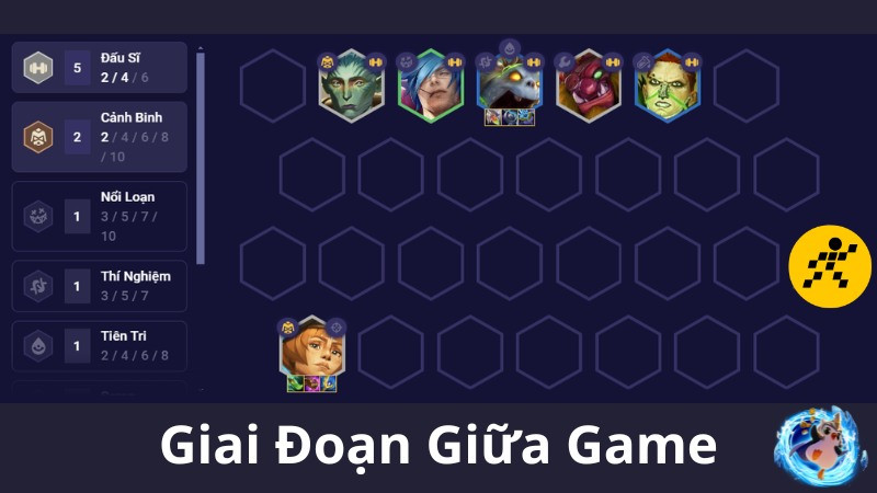 Giữa game Đấu Sĩ