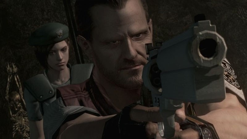 Hai nhân vật chính Chris Redfield và Jill Valentine