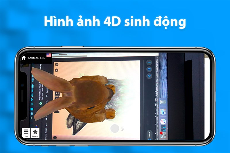 Hình ảnh 4D sống động của động vật