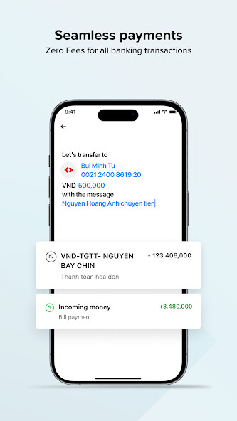 Hình ảnh minh họa Techcombank Mobile