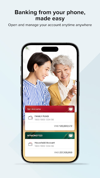 Hình ảnh minh họa Techcombank Mobile