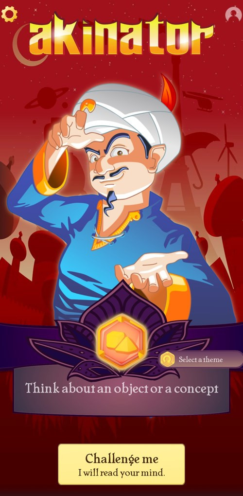 Hình ảnh thần đèn Akinator