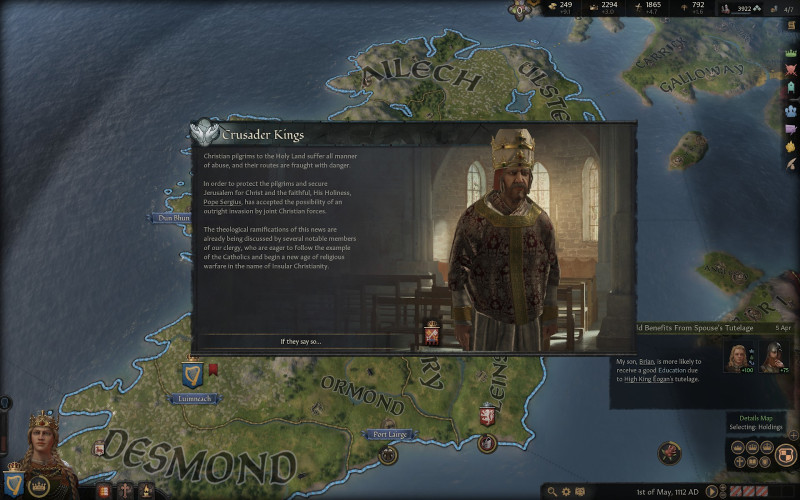 Hình ảnh trong game Crusader Kings 3