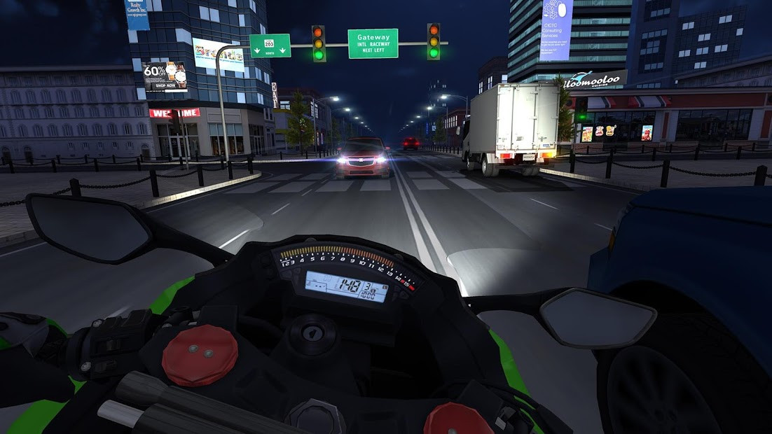 Hình ảnh trong game Traffic Rider