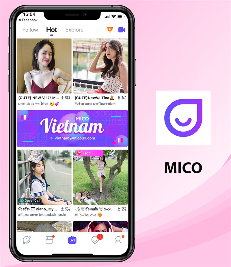 Khám Phá MICO: Ứng Dụng Livestream, Kết Bạn và Hẹn Hò Trực Tuyến Hot Nhất Hiện Nay