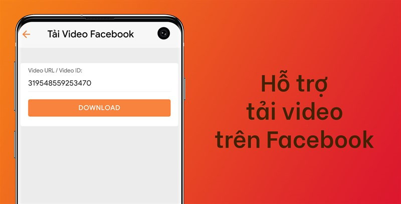 hỗ trợ tải video tr&ecirc;n Facebook