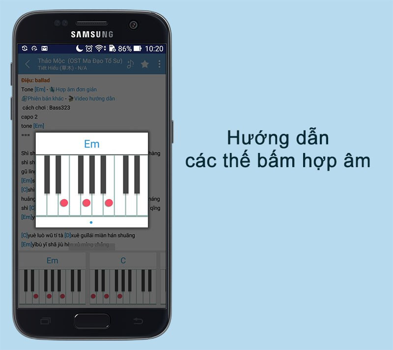 Hướng dẫn cách bấm hợp âm