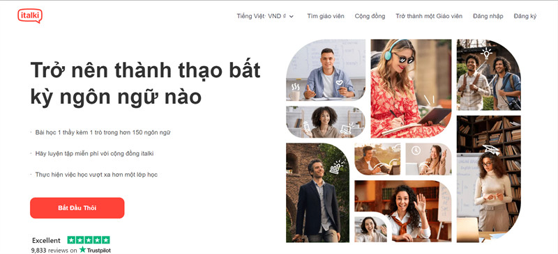 iTalki - Web học tiếng Đức online