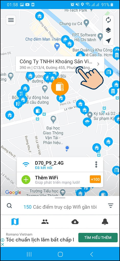 Kết nối WiFi