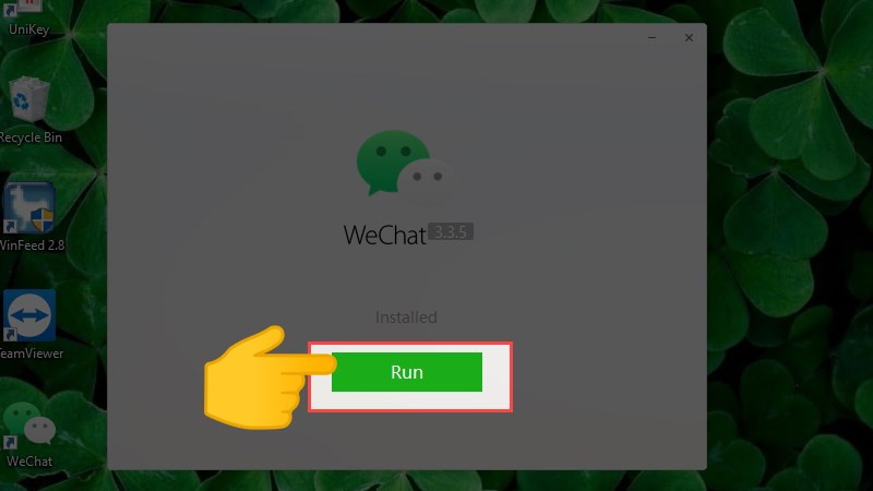 Khởi chạy WeChat