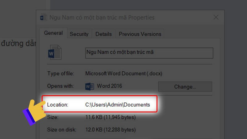 Kiểm tra đường dẫn file