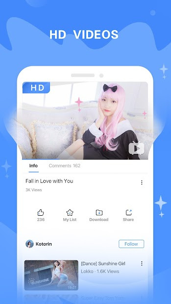 Lựa chọn chất lượng video trên Bilibili