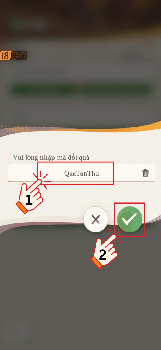 Nhập code Hành trình AFK