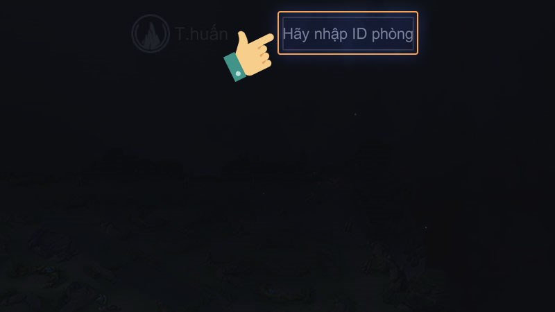 Nhập ID phòng