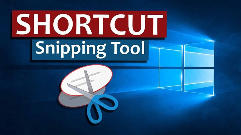 Ph&iacute;m tắt Snipping Tool