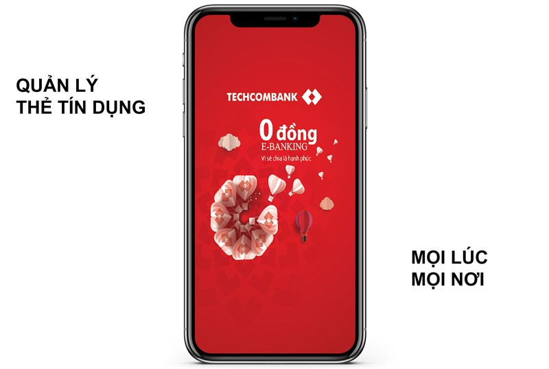 Quản lý thẻ tín dụng với Techcombank Mobile