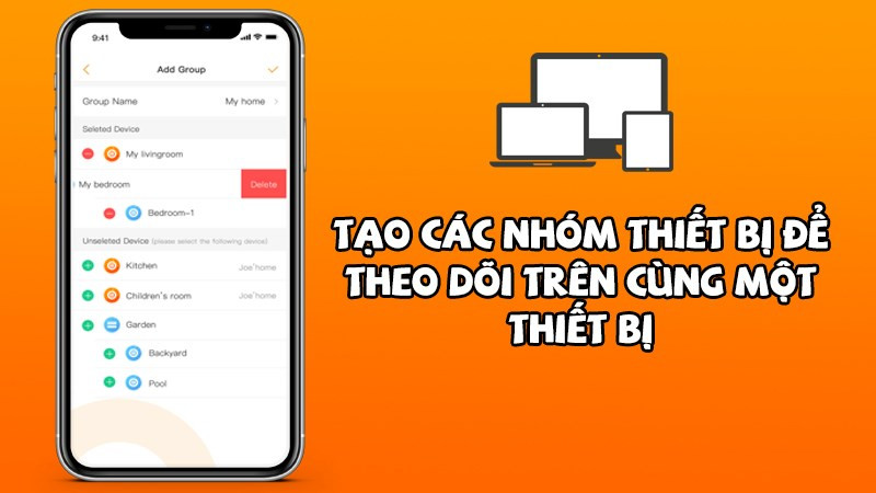 Quản lý thiết bị theo nhóm