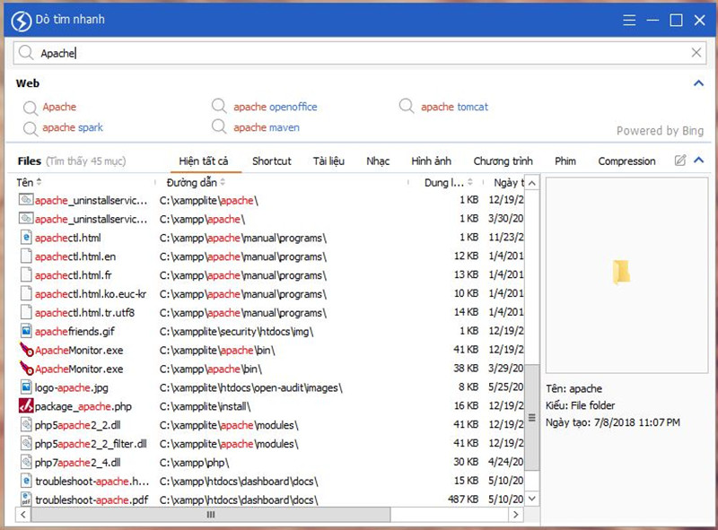 Top 12 Phần Mềm Tìm Kiếm File Nhanh Nhất Trên Windows