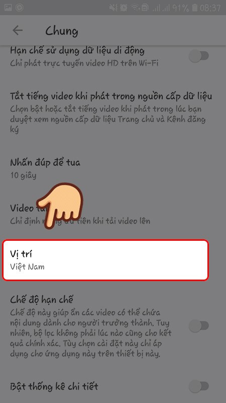 Thủ Thuật Đổi Vùng Quốc Gia và Ngôn Ngữ YouTube Cực Dễ