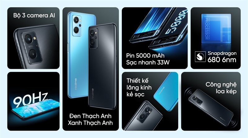 Realme 9i hứa hẹn sẽ mang lại trải nghiệm hiệu năng ổn định, mượt m&agrave;.