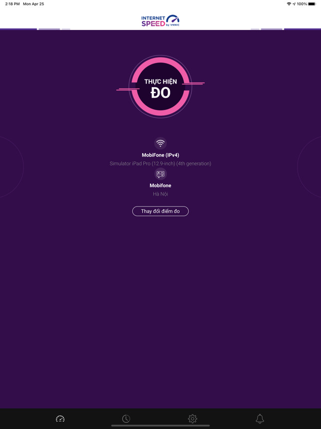 Screenshots i-SPEED: Ứng dụng kiểm tra tốc độ mạng chính chủ Việt Nam